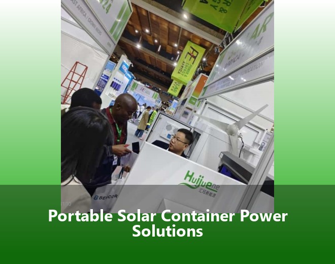 Portable Solar Container Power Solutions